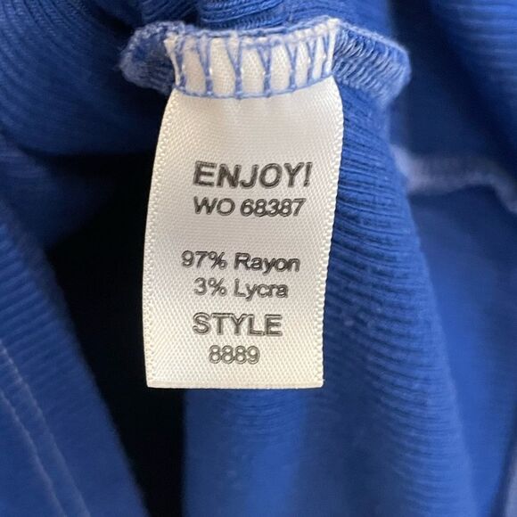 EUC Michael Stars Womens  Layla T-Shirt, Blue Sz. OS - Picture 3 of 8